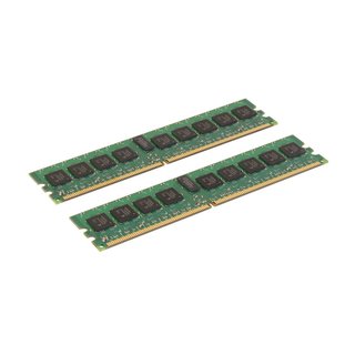 HP 2GB (2*1GB) 1RX4 PC2-5300R DDR2-667MHZ MEMORY KIT BULK 408851-B21