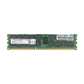 HP 16GB (1x16GB) Dual Rank x4 PC3-14900R (DDR3-1866) Registered CAS-13 Memory Kit BULK 708641-B21
